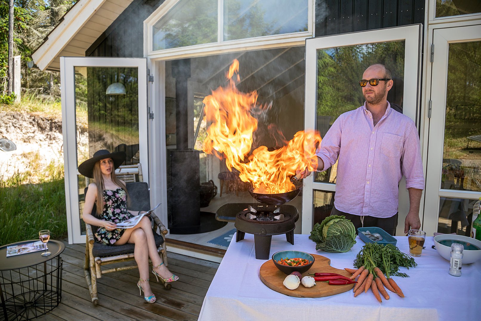 The versatility of outdoor Wok dining - HOT WOK