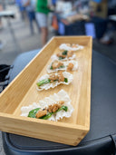 Appetizer: Ricepaper with Chicken and Pak Choi