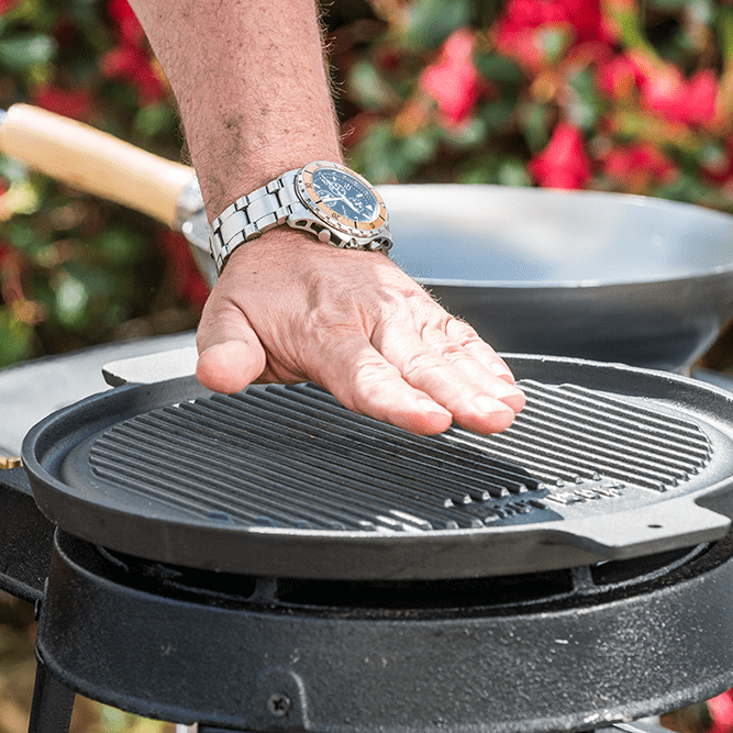 How do you maintain the grill pan and cast iron in general? - HOT WOK
