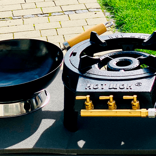 Outdoor wok burner for authentic cooking - HOT WOK