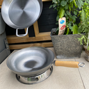 Padella Wok HOT WOK – 30 cm in acciaio al carbonio