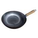 Wokpan - 30 cm in Carbon steel