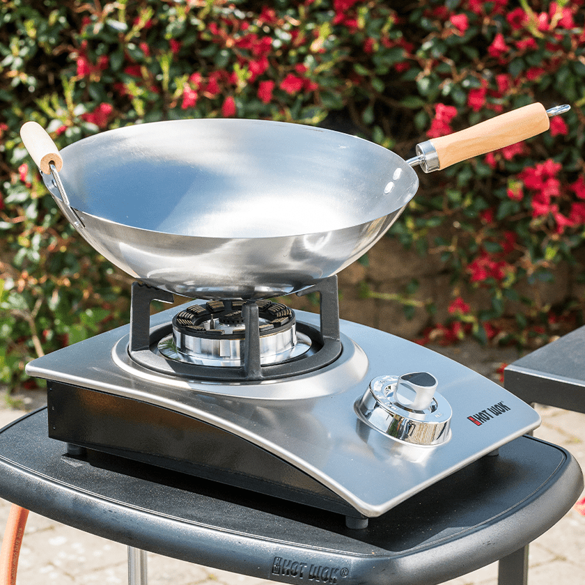 Kitchen Craft Pure Oriental Wok in Acciaio al Carbonio con Rivestimento Antiaderente, 30 Centimetri Kitchen Craft Pure Oriental Wok in Acciaio al Carbonio con Rivestimento Antiaderente, 30 Centimetri