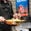 Padella Wok HOT WOK – 35 cm in acciaio al carbonio