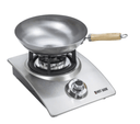 SILVER LINE WITH PAELLA PAN - HOT WOK
